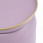 Журнальный столик круглый сиреневого цвета Noticeable Element варинант исполнения - 3 | Loft Concept в Саратове