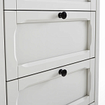 Комод узкий с 5-ю ящиками серый Silva Grey Chest of Drawers варинант исполнения - 5 | Loft Concept в Саратове
