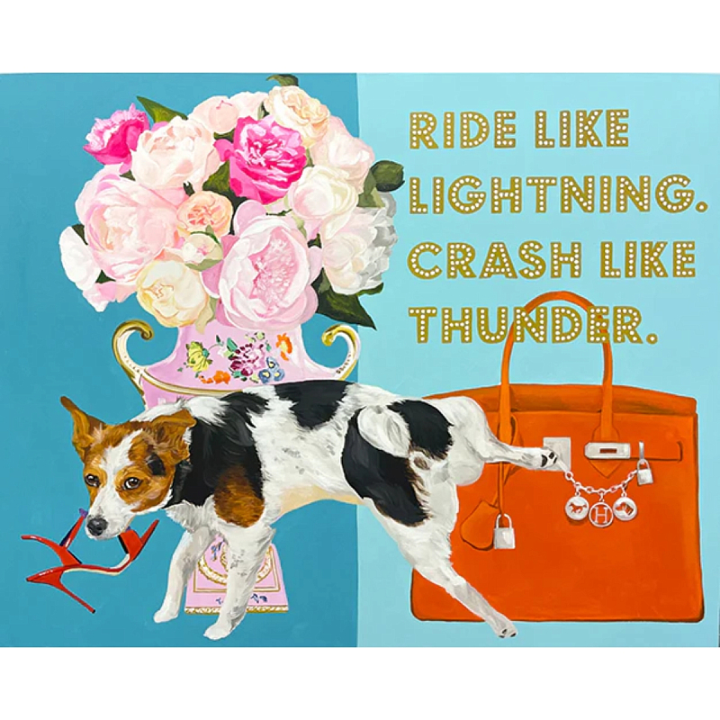 Картина Ride Like Lightning. Crash Like Thunder Мульти Картина Ride Like Lightning. Crash Like Thunder Мульти в Саратове | Loft Concept