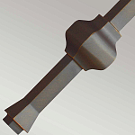 Бра бронзового цвета с полукруглым матовым стеклянным плафоном в геометрическом каркасе Feiss варинант исполнения - 8 | Loft Concept в Саратове