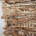 Большая Абстрактное Панно из веток и нитей Dryad Wall Art варинант исполнения - 2 | Loft Concept в Саратове