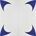 Дизайнерская плитка с узором Комета 2 варинант исполнения - 1 | Loft Concept в Саратове