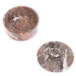 Сахарница из натурального камня Креноид Stone Sugar Bowls варинант исполнения - 3 | Loft Concept в Саратове