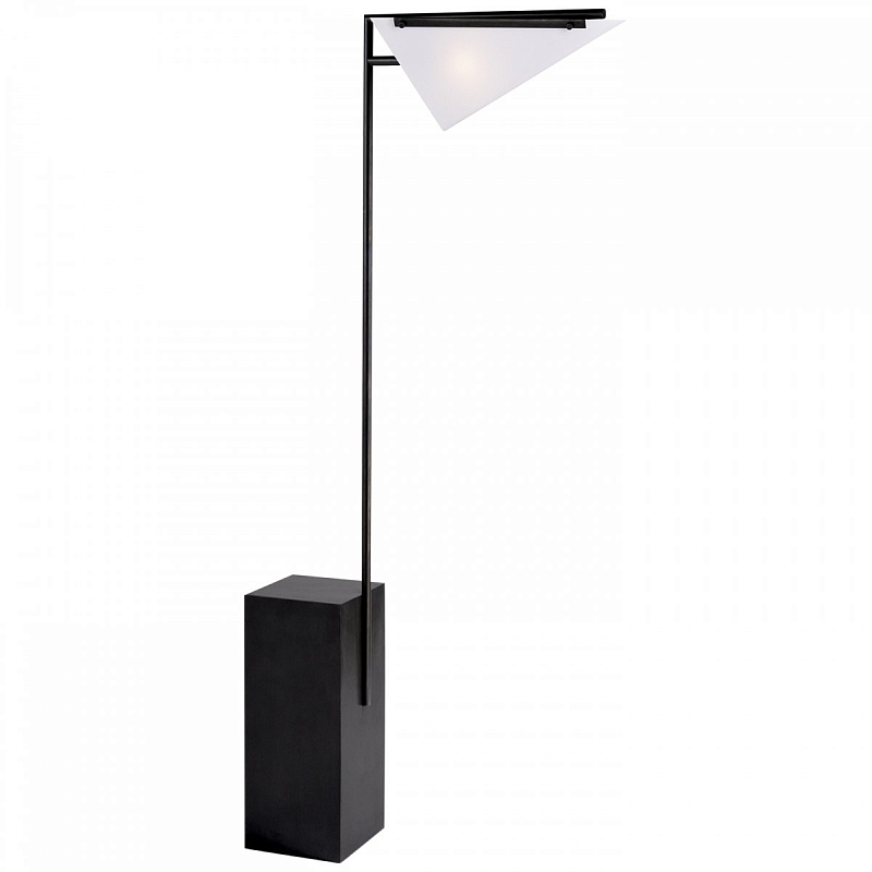 Торшер FORMA FLOOR LAMP Black Черный Белый в Саратове | Loft Concept 