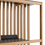 Стеллаж из дерева и метала Furniture Gutter and Lattice Rack варинант исполнения - 4 | Loft Concept в Саратове