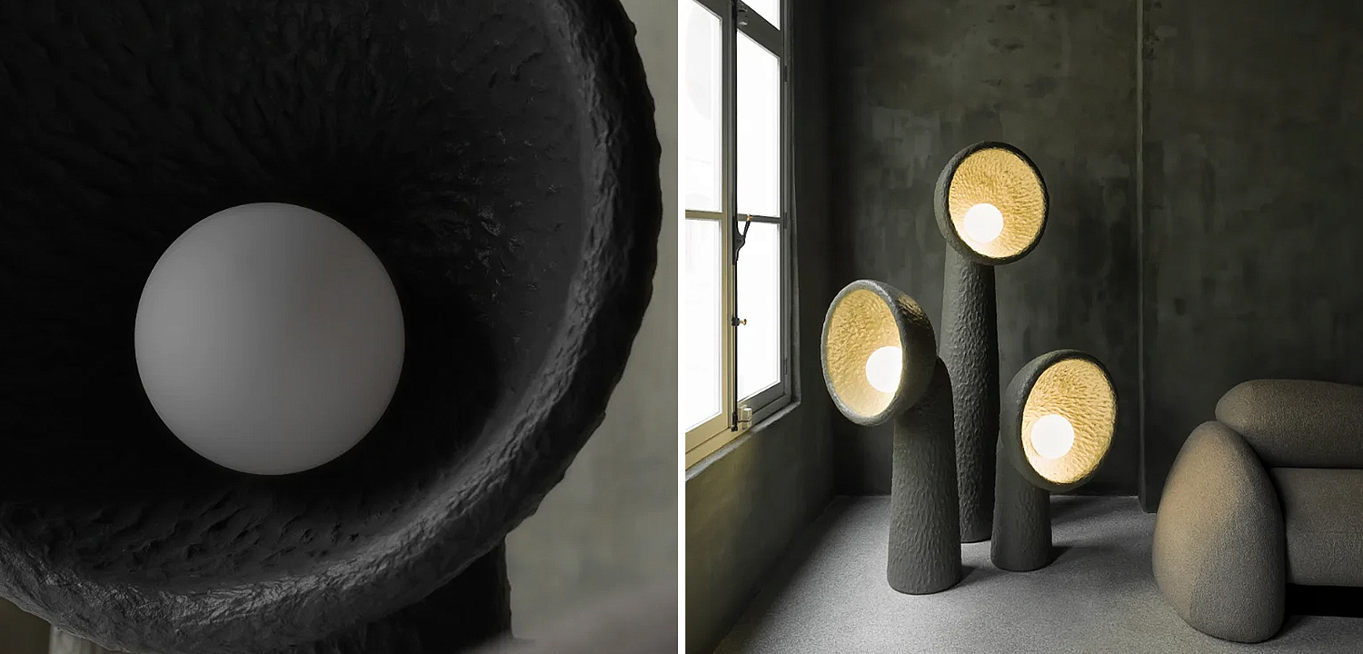 Лампа SONIAH MEDIUM FLOOR LAMP by FAINA Black Лампа SONIAH MEDIUM FLOOR LAMP by FAINA Black - Loft-Concept в Саратове