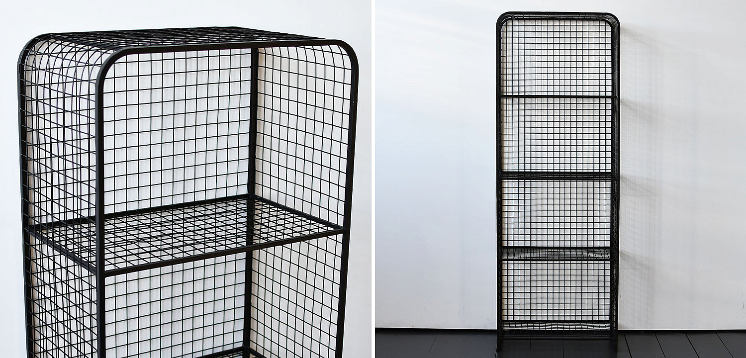 Стеллаж Knott Industrial Metal Rust Rack Стеллаж Knott Industrial Metal Rust Rack - Loft-Concept в Саратове