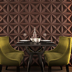 Гипсовая 3D Панель M-11 варинант исполнения - 1 | Loft Concept в Саратове