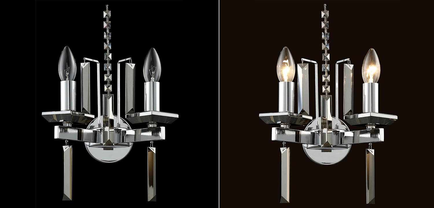 Бра Vivien Crystal Chrome Wall Lamp Бра Vivien Crystal Chrome Wall Lamp - Loft-Concept в Саратове