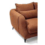 Диван в гостиную Portree Sofa Терракотовый букле варинант исполнения - 4 | Loft Concept в Саратове