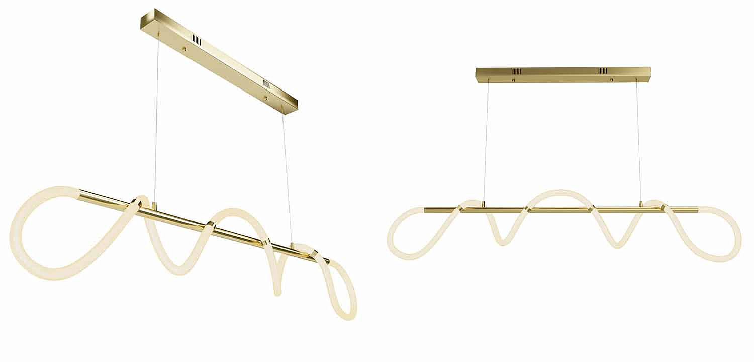 Люстра Luke Lampco Tracer Chandelier Gold Line Люстра Luke Lampco Tracer Chandelier Gold Line - Loft-Concept в Саратове