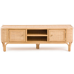 ТВ-тумба из плетеного ротанга Simone Rattan TV Stand варинант исполнения - 1 | Loft Concept в Саратове