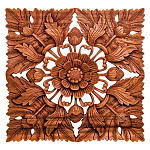 Панно из дерева квадратное Novala Panel With Trees варинант исполнения - 1 | Loft Concept в Саратове