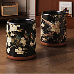 Мусорное ведро в китайском стиле Flower Trash Can варинант исполнения - 1 | Loft Concept в Саратове