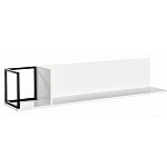 Полка навесная белая открытая Strict Lines  варинант исполнения - 3 | Loft Concept в Саратове