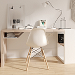 Письменный стол прямоугольный с полочкой под столешницей EcoComb варинант исполнения - 4 | Loft Concept в Саратове