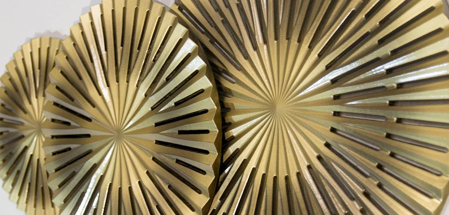 Арт-объект Apollo Brown and Gold Wall Plaque Disc gap 3 Арт-объект Apollo Brown and Gold Wall Plaque Disc gap 3 - Loft-Concept в Саратове