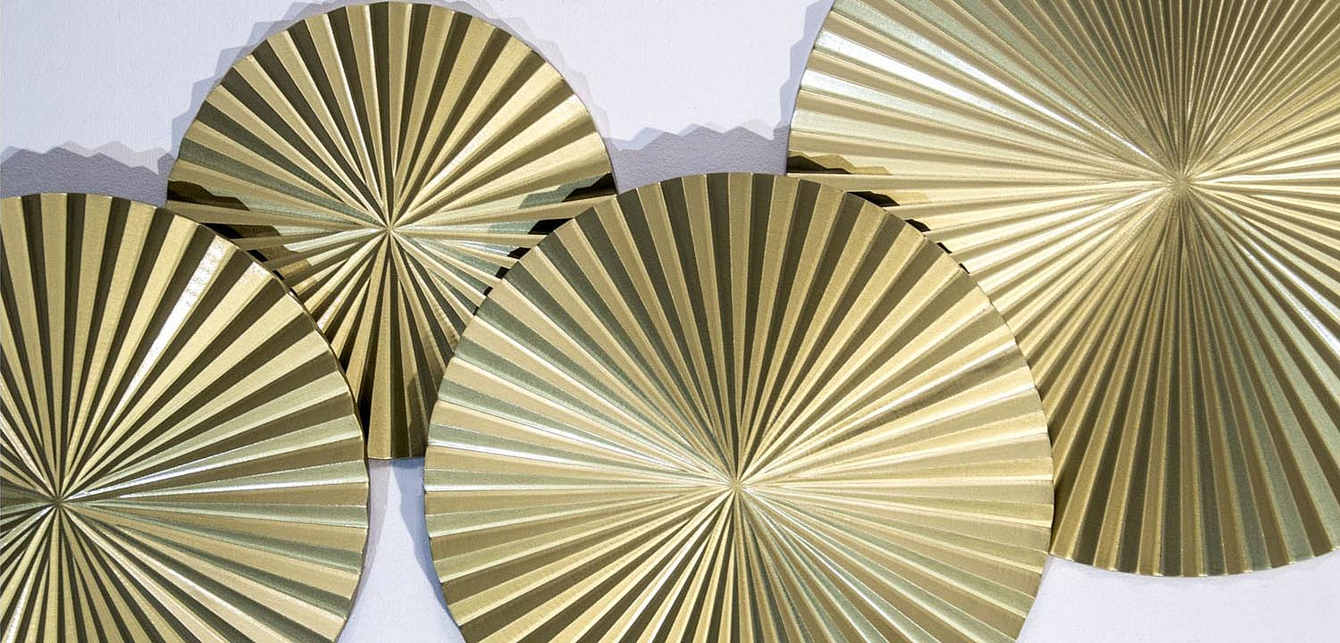 Арт-объект Apollo Gold Wall Plaque Disc 4 Арт-объект Apollo Gold Wall Plaque Disc 4 - Loft-Concept в Саратове