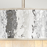 Люстра круглая с подвесками из текстурированного стекла молочного цвета Hinkley варинант исполнения - 6 | Loft Concept в Саратове