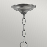 Подвесной светильник с прозрачным стеклянным цилиндрическим плафоном в классическом стиле на цепи Hinkley варинант исполнения - 18 | Loft Concept в Саратове
