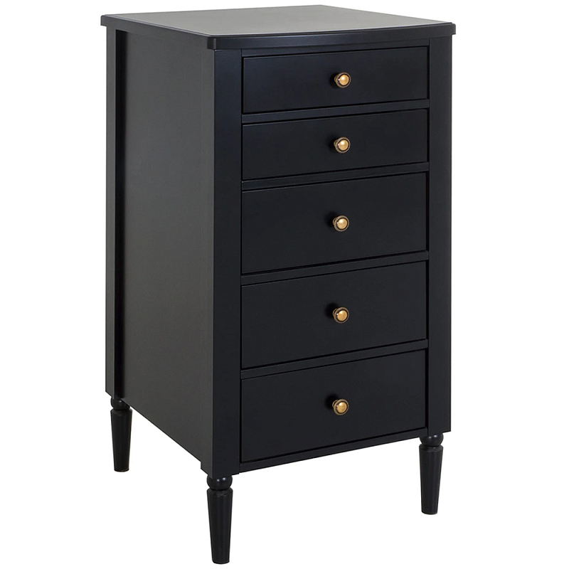 Комод с ящиками Amsterdam Черный в Саратове | Loft Concept 