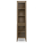 Витрина стеклянная правая 1-дверная с ящиком и 5-ю полками Harper Line варинант исполнения - 1 | Loft Concept в Саратове