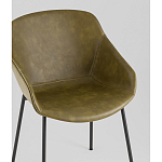 Стул Ashby экокожа зелёный варинант исполнения - 3 | Loft Concept в Саратове