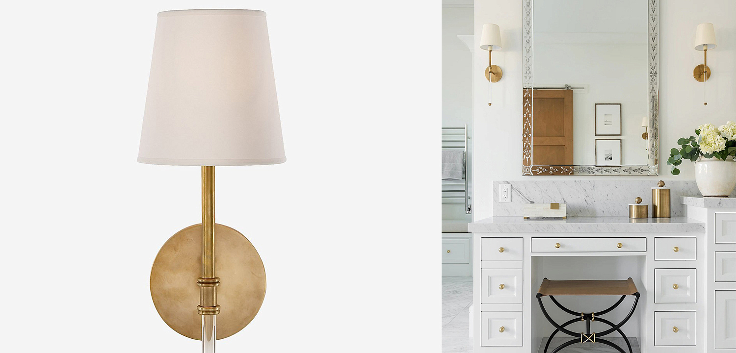 Бра Natale Sconce Brass Бра Natale Sconce Brass - Loft-Concept в Саратове