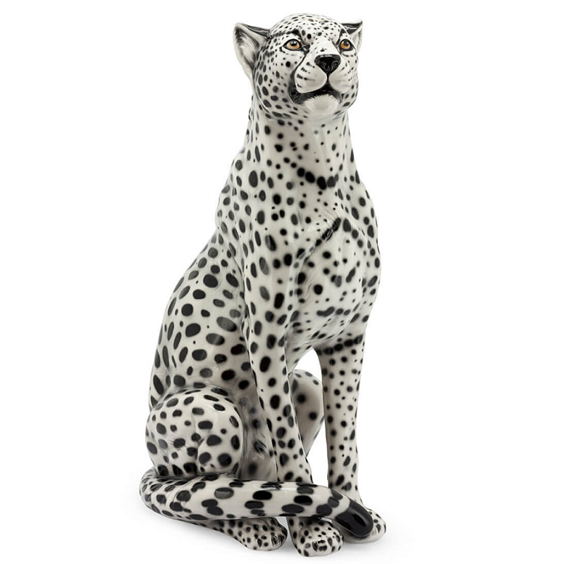 Аксессуар Гепард Abhika CHEETAH black and white Черно-белый Аксессуар Гепард Abhika CHEETAH black and white Черно-белый в Саратове | Loft Concept