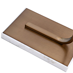 Торшер с белым тканевым абажуром на мраморном основании Cconcise варинант исполнения - 2 | Loft Concept в Саратове