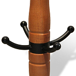 Вешалка напольная деревянная с черными металлическими крючками Noble Branches варинант исполнения - 3 | Loft Concept в Саратове