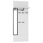 Вешалка настенная белая Strict Lines варинант исполнения - 1 | Loft Concept в Саратове