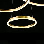 Люстра подвесная светодиодная Jewelry Ring варинант исполнения - 3 | Loft Concept в Саратове