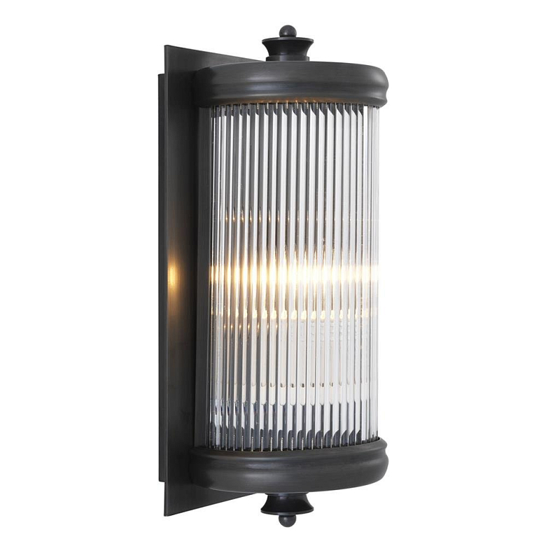 Бра Wall Lamp Glorious S Bronze Темная бронза Прозрачное Стекло Бра Wall Lamp Glorious S Bronze Темная бронза Прозрачное Стекло в Саратове | Loft Concept