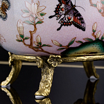 Фарфоровая чаша с бронзовыми элементами Eden Garden варинант исполнения - 7 | Loft Concept в Саратове