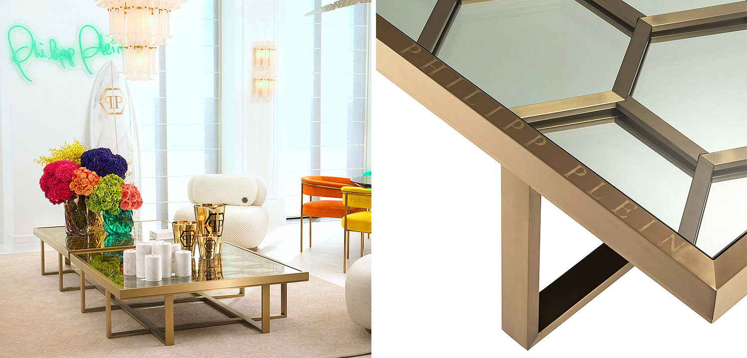 Кофейный стол Philipp Plein Coffee Table Skeleton Кофейный стол Philipp Plein Coffee Table Skeleton - Loft-Concept в Саратове