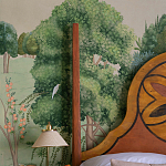 Обои ручная роспись Dandaka Glades Original colourway on painted Xuan paper варинант исполнения - 4 | Loft Concept в Саратове