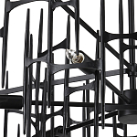 Люстра черная остроконечной формы Black Satin варинант исполнения - 1 | Loft Concept в Саратове