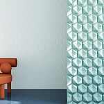 Гипсовая 3D Панель M-41 A, B варинант исполнения - 1 | Loft Concept в Саратове