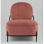 Кресло Стоун велюр рельефный коралловый варинант исполнения - 4 | Loft Concept в Саратове