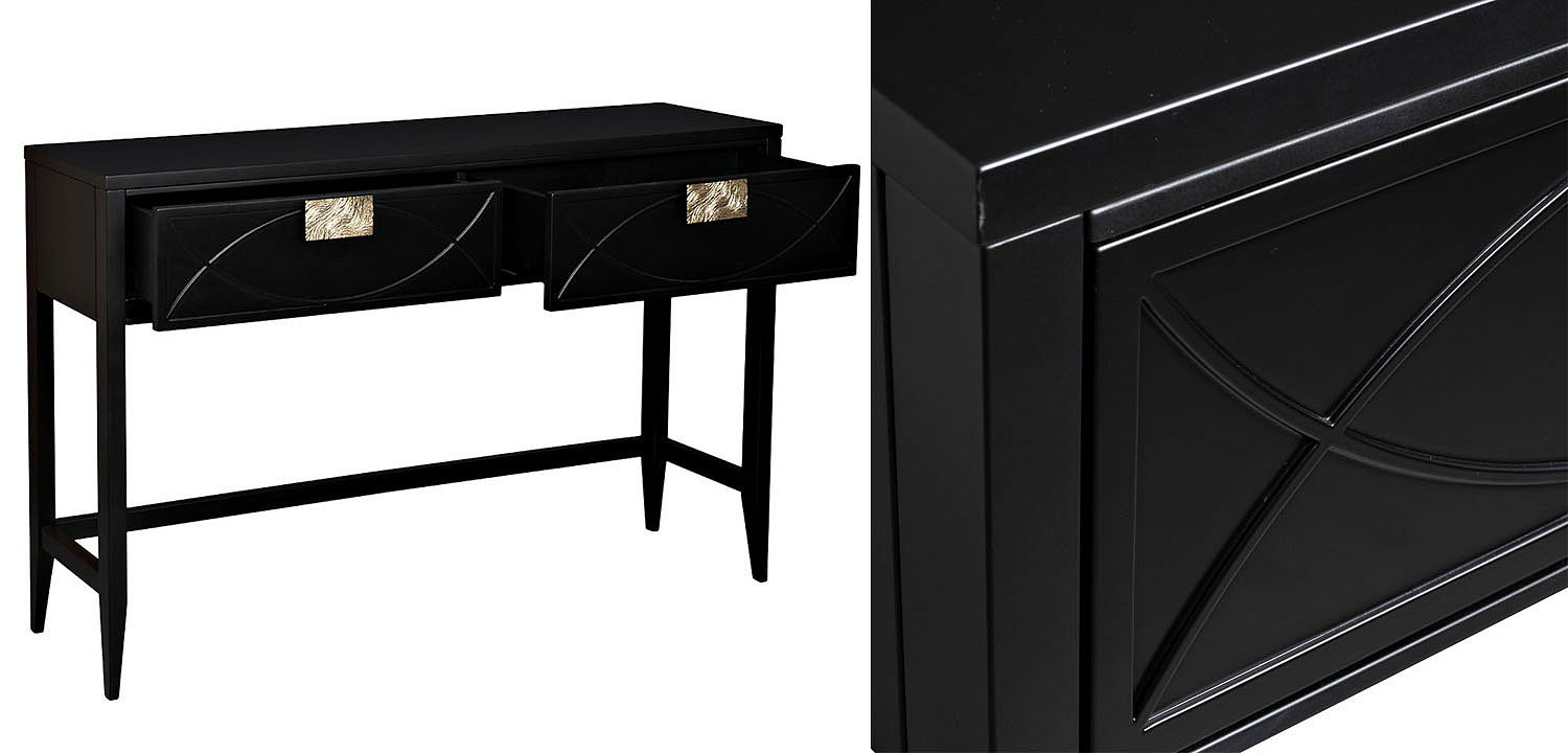 Консоль Amelie Black Console Консоль Amelie Black Console - Loft-Concept в Саратове