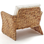 Кресло из плетеного гиацинта Gardner Wicker Armchair варинант исполнения - 4 | Loft Concept в Саратове