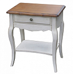 Тумба прикроватная с ящиком и открытой полкой Interiors Romance варинант исполнения - 1 | Loft Concept в Саратове