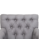 Кресло Addison Chic Armchair grey flax варинант исполнения - 4 | Loft Concept в Саратове