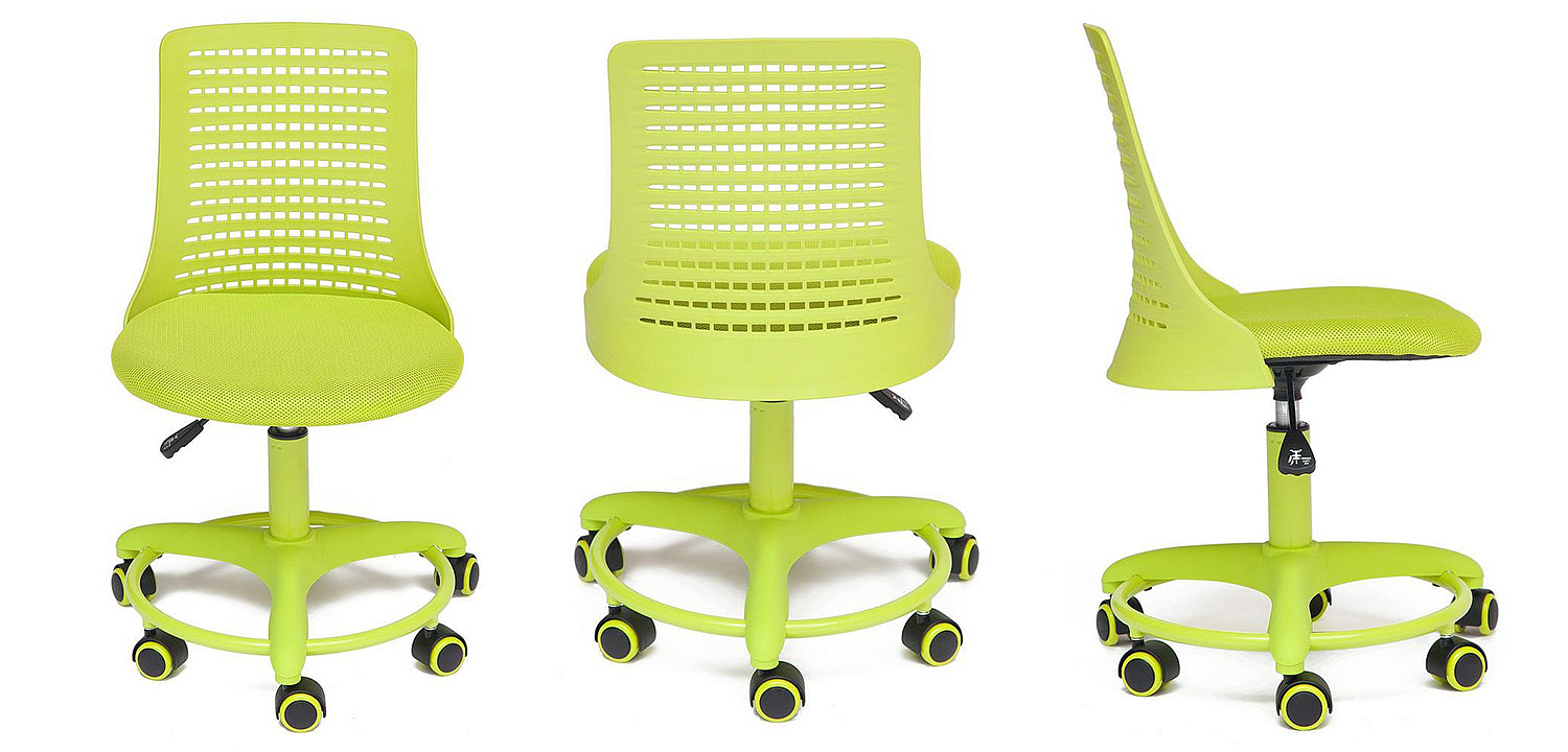 Кресло Bright Kiddie Office Chair light green Кресло Bright Kiddie Office Chair light green - Loft-Concept в Саратове
