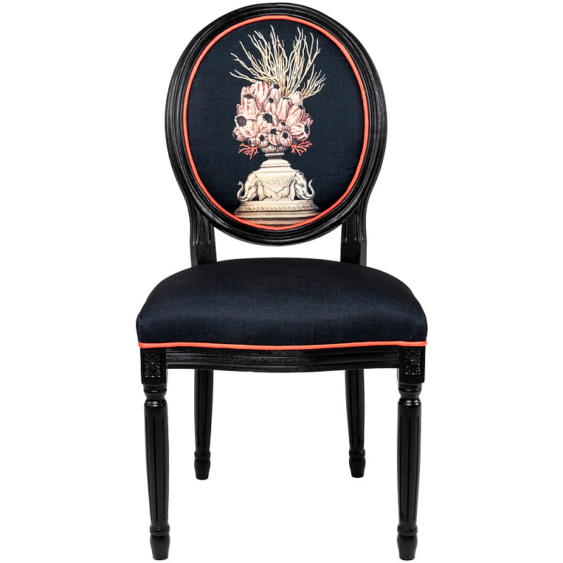 Seashell Still Life Stool 1 Стул Черный Бежевый Seashell Still Life Stool 1 Стул Черный Бежевый в Саратове | Loft Concept