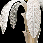 Торшер Glass Decorated Palm Floor Lamp White Листья Пальмы  варинант исполнения - 1 | Loft Concept в Саратове