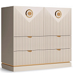 Комод с фактурным фасадом Satin Furniture варинант исполнения - 1 | Loft Concept в Саратове