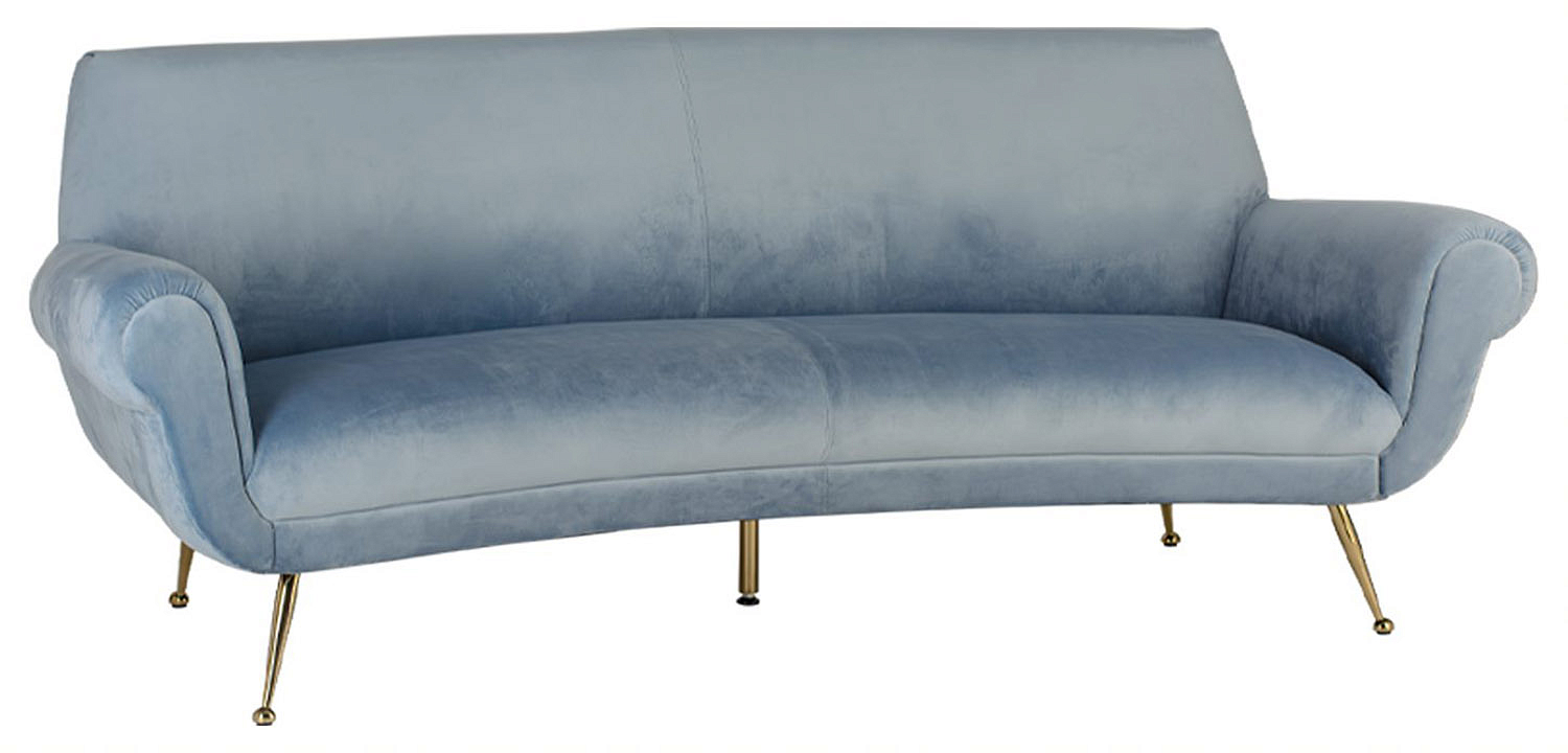 Диван Gigi Radice Lounge Sofa light blue Диван Gigi Radice Lounge Sofa light blue - Loft-Concept в Саратове