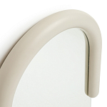 Зеркало овальное Curved Furniture бежевое варинант исполнения - 2 | Loft Concept в Саратове